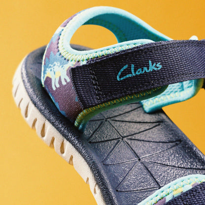 Clarks Kids Surfing Tide Kid Navy