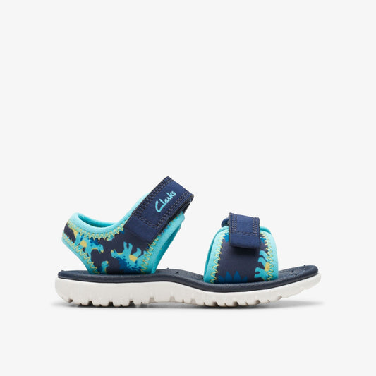 Clarks Kids Surfing Tide Toddler Navy