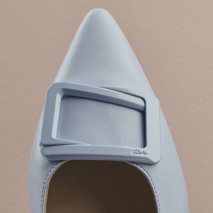 Clarks Women Sensa 15 Lux Blue Leather