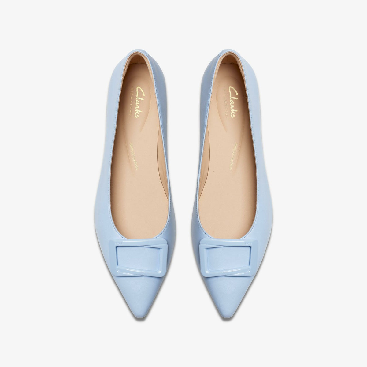 Clarks Women Sensa 15 Lux Blue Leather