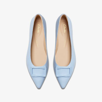 Clarks Women Sensa 15 Lux Blue Leather