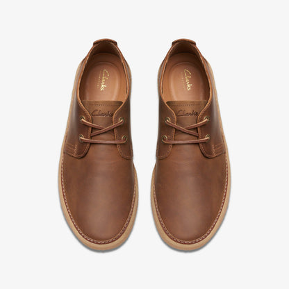Clarks Men Clarkwood Low Beeswax Leather