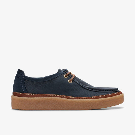 Clarks Men Clarkwood Moc Navy Nubuck