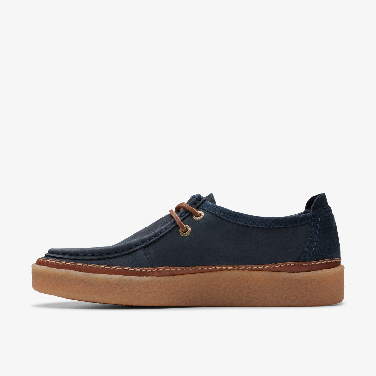 Clarks Men Clarkwood Moc Navy Nubuck