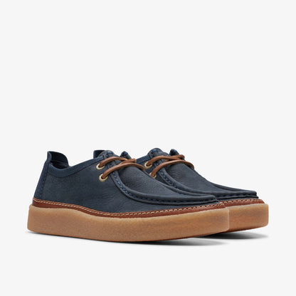 Clarks Men Clarkwood Moc Navy Nubuck