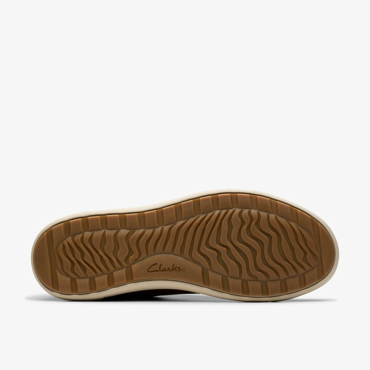 Clarks Men Mapstone Lace Tan Leather
