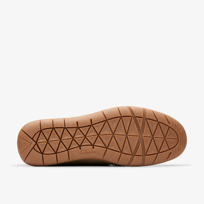 Clarks Men Flexway Step Olive Suede
