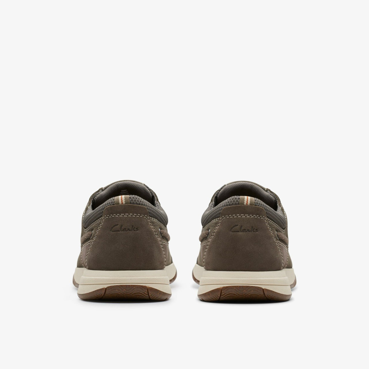 Clarks Men Sailview Lace Taupe Nubuck