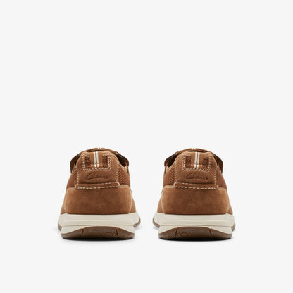 Clarks Men Sailview Step Loafer Light Tan Nubuck