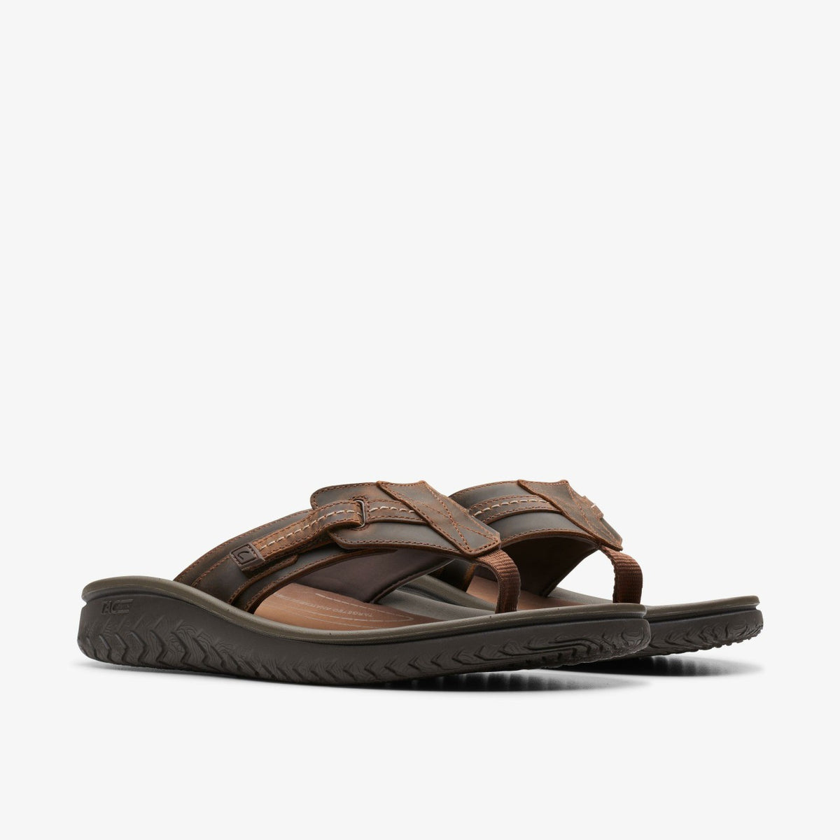 Clarks Men Wesley Sun Beeswax Leather