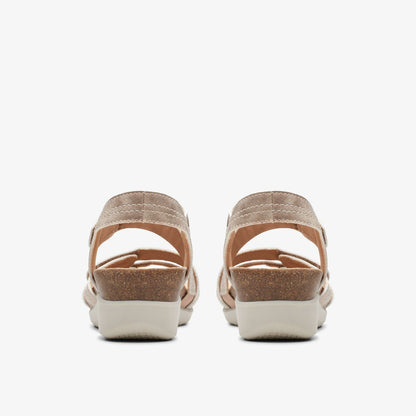 Clarks Women Calenne Clara Bronze Metallic