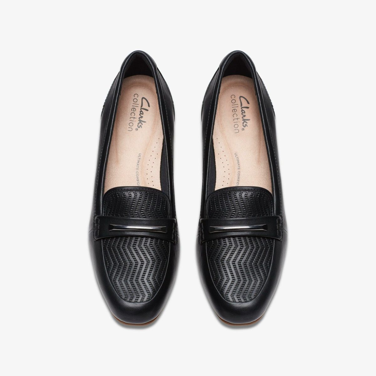 Clarks Women Juliet Aster Black Leather