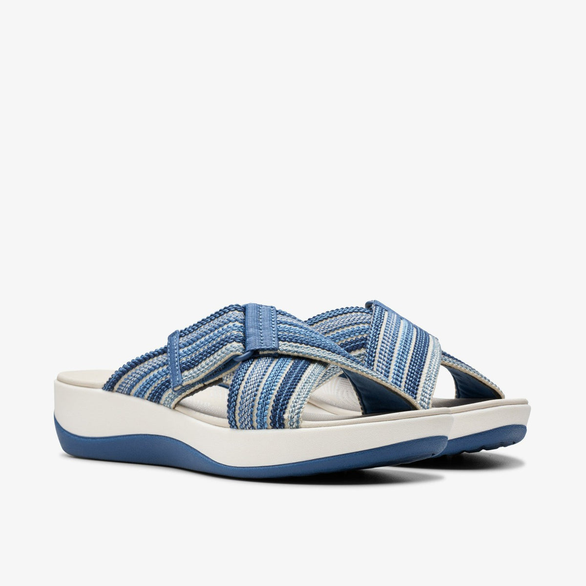 Clarks Women Arla Wave Blue Combination