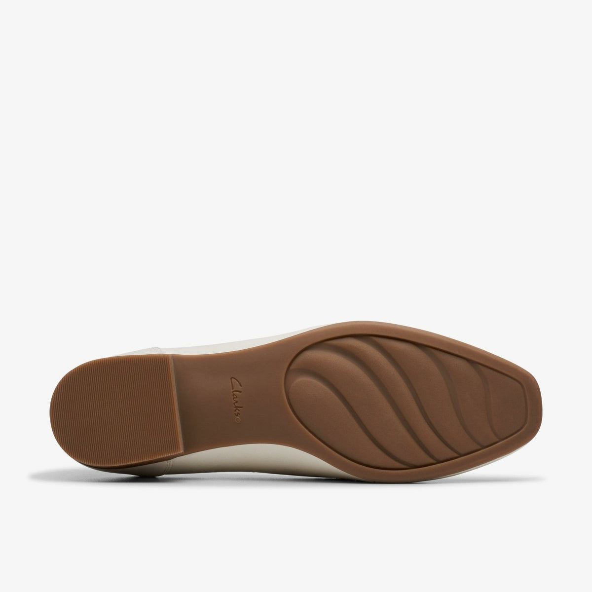 Clarks Women Juliet Aster Off White Leather