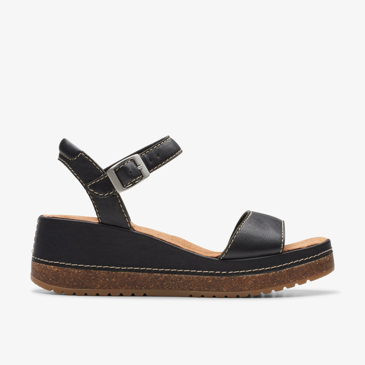 Clarks Women Kassanda Lily Black Leather