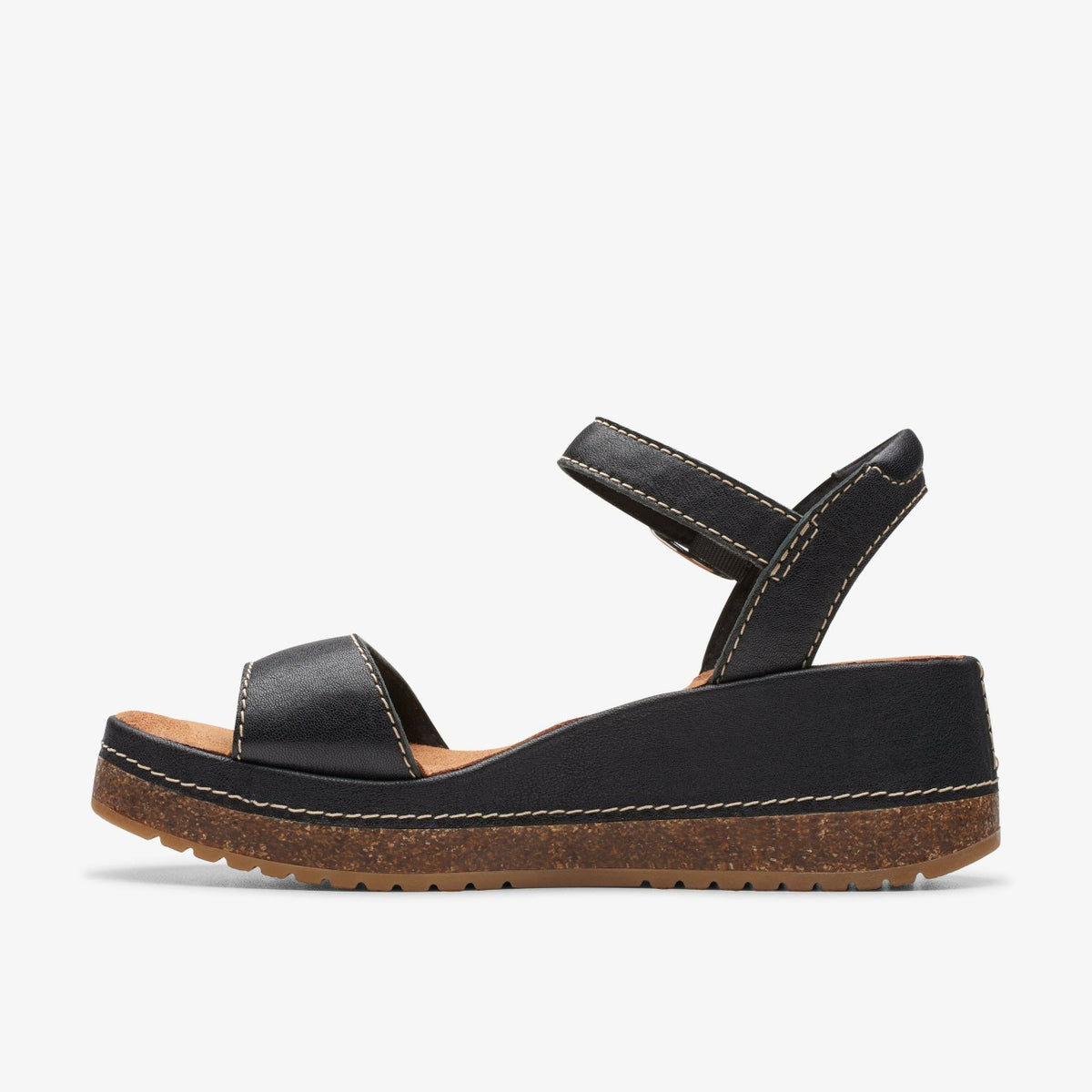 Clarks Women Kassanda Lily Black Leather