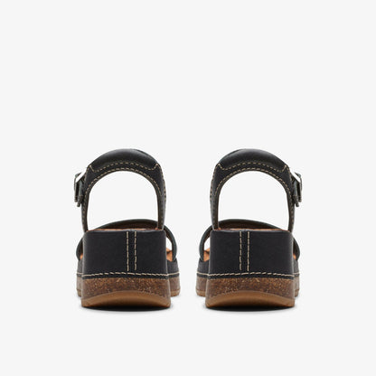 Clarks Women Kassanda Lily Black Leather