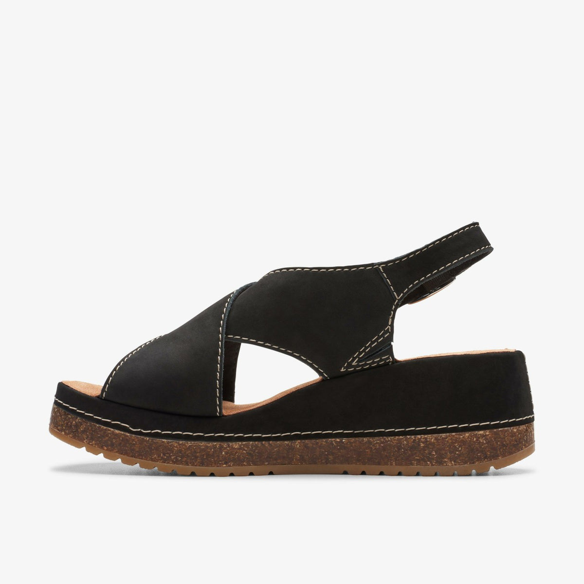 Clarks Women Kassanda Step Black Nubuck