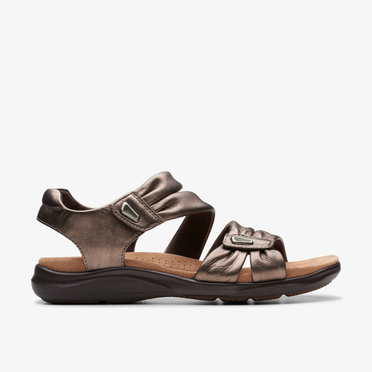 Clarks Women Kitly Ave Bronze Leather