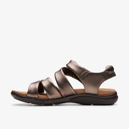 Clarks Women Kitly Ave Bronze Leather