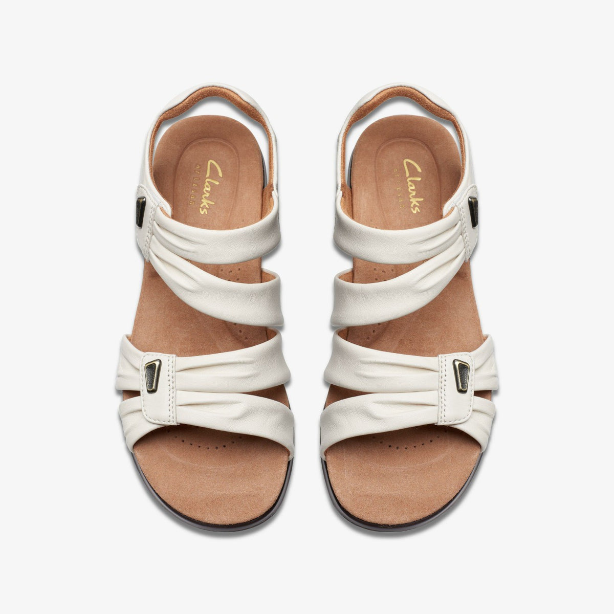 Clarks Women Kitly Ave Off White Leather