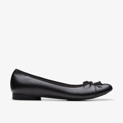 Clarks Women Loreleigh Rae Black Leather