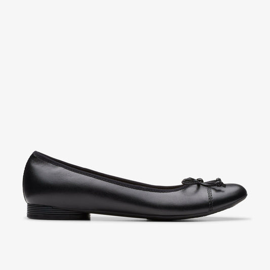Clarks Women Loreleigh Rae Black Leather