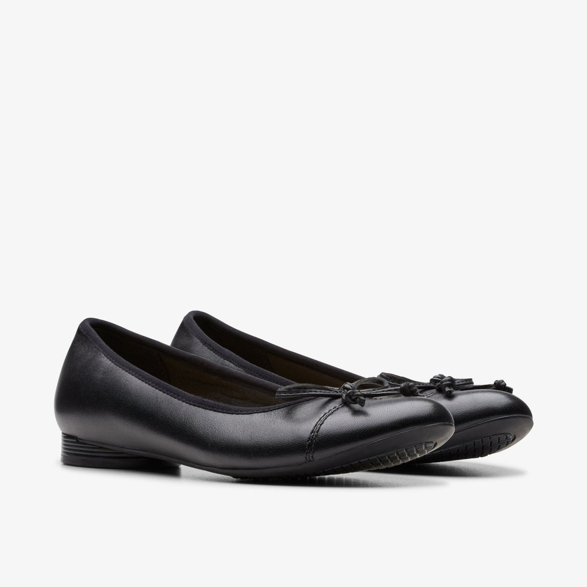 Clarks Women Loreleigh Rae Black Leather