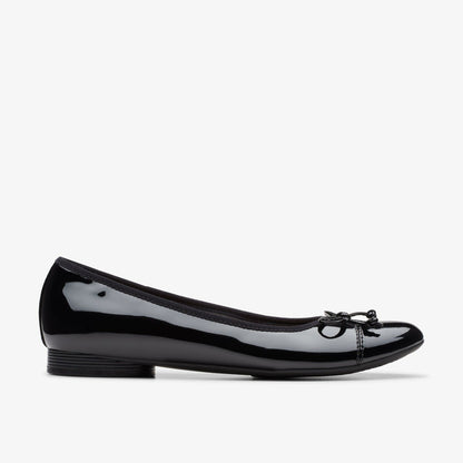 Clarks Women Loreleigh Rae Black Patent