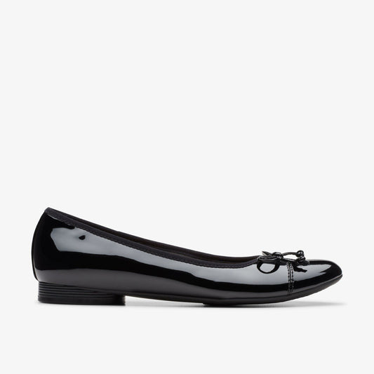 Clarks Women Loreleigh Rae Black Patent