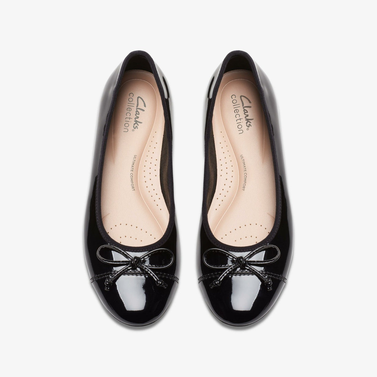Clarks Women Loreleigh Rae Black Patent