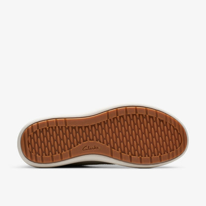 Clarks Women Nalle Lace Stone Nubuck