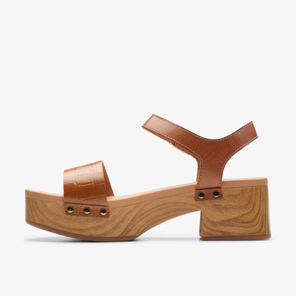 Clarks Women Sivanne Bay Tan Interest