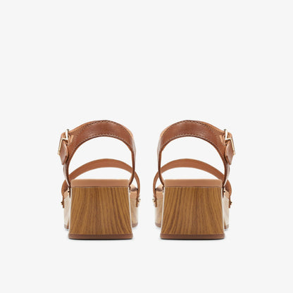 Clarks Women Sivanne Bay Tan Interest
