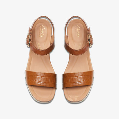 Clarks Women Sivanne Bay Tan Interest
