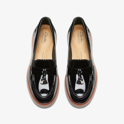 Clarks Women Westlynn Bella Black Patent