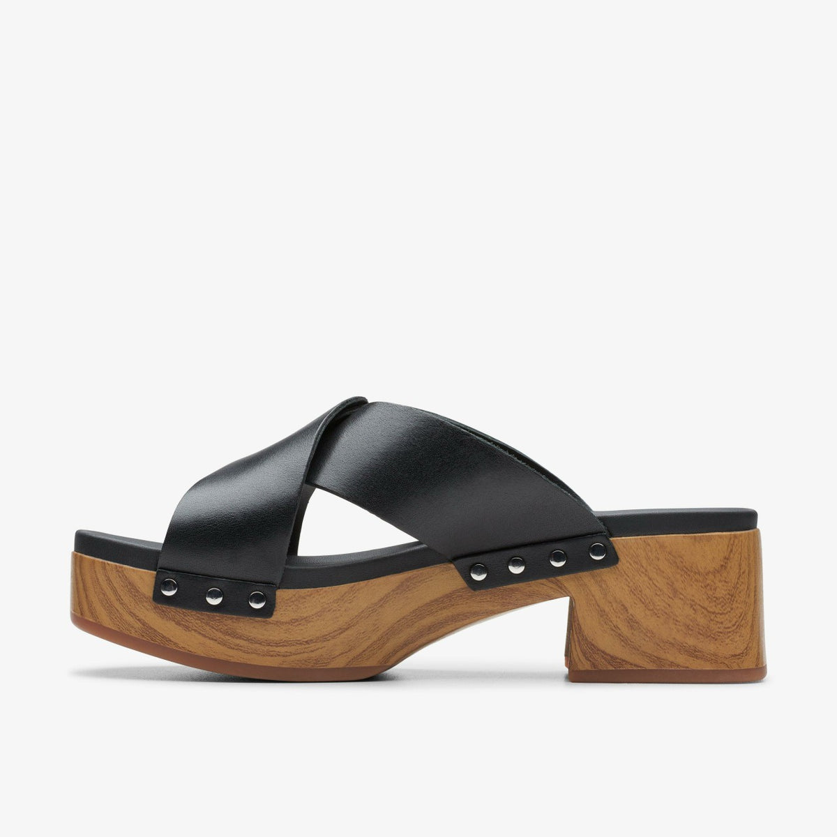Clarks Women Sivanne Walk Black Leather
