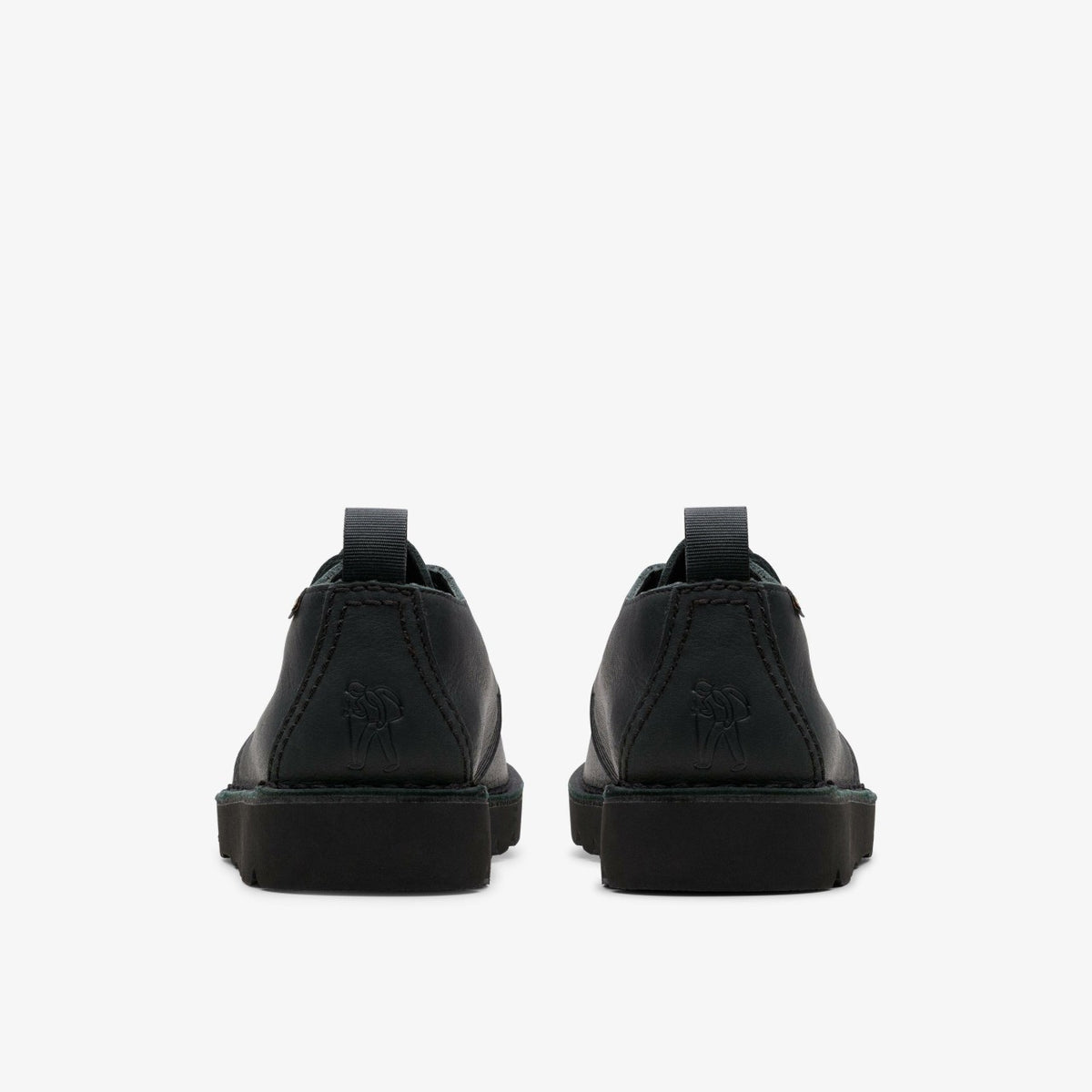 Clarks Men Desert Trek GORE-TEX Black Leather