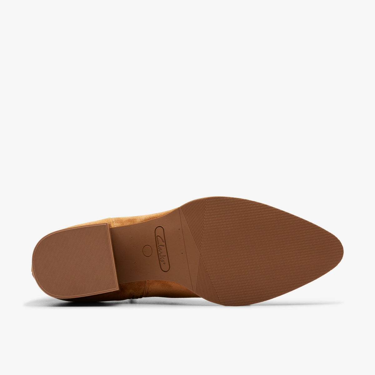 Clarks Women Elder Rae Tan Suede