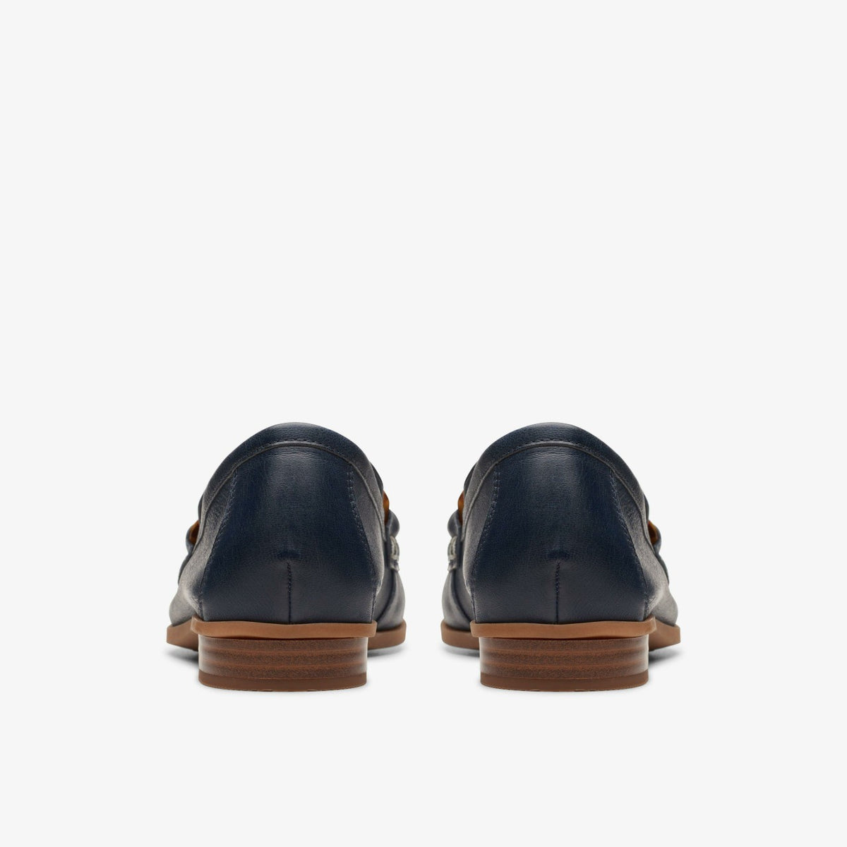 Clarks Women Sarafyna Iris Loafer Navy Leather