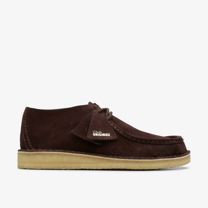 Clarks Men Desert Nomad Deep Brown Suede