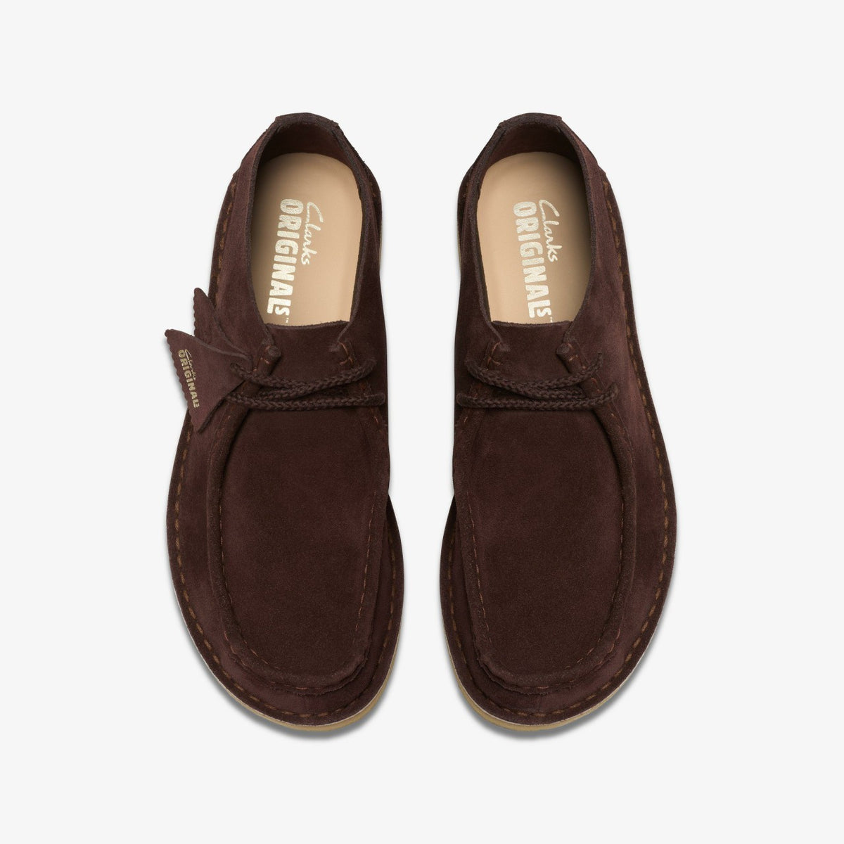 Clarks Men Desert Nomad Deep Brown Suede