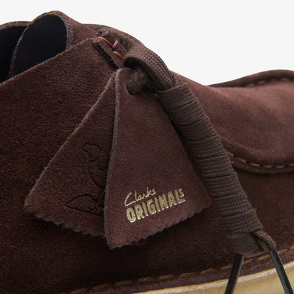 Clarks Men Desert Nomad Deep Brown Suede