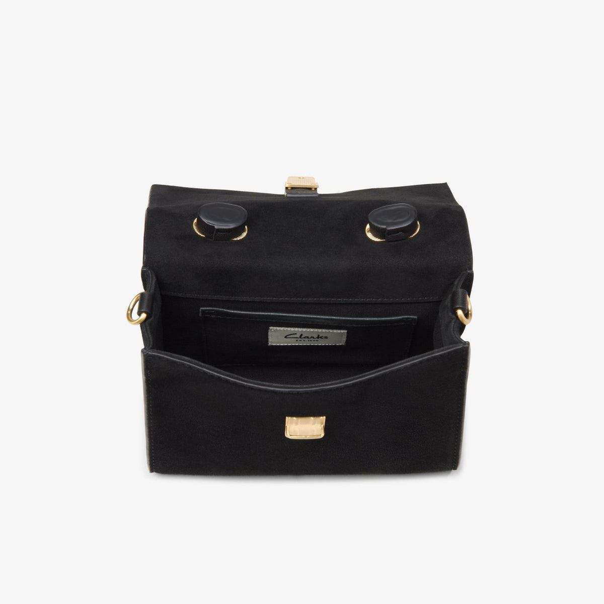 Clarks Women Roslyn Ritzy Black Suede