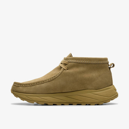 Clarks Men Wallabee Eden Dark Sand Suede