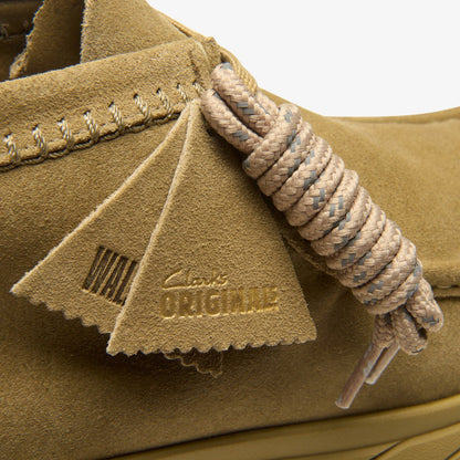 Clarks Men Wallabee Eden Dark Sand Suede