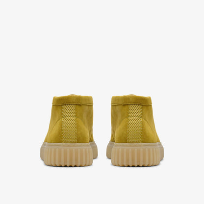Clarks Women|Men Torhill Hi Lime Suede