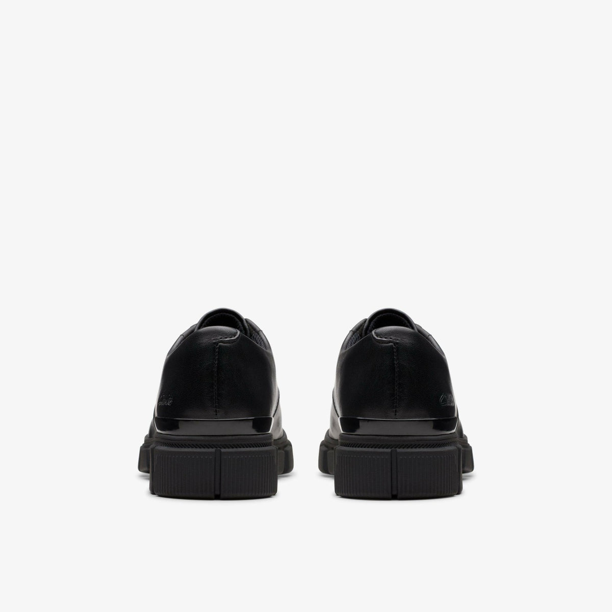 Clarks Kids Evyn Lace Kid Black Leather