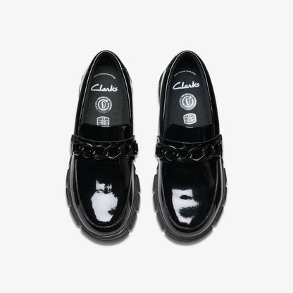 Clarks Kids Evyn Walk Kid Black Patent