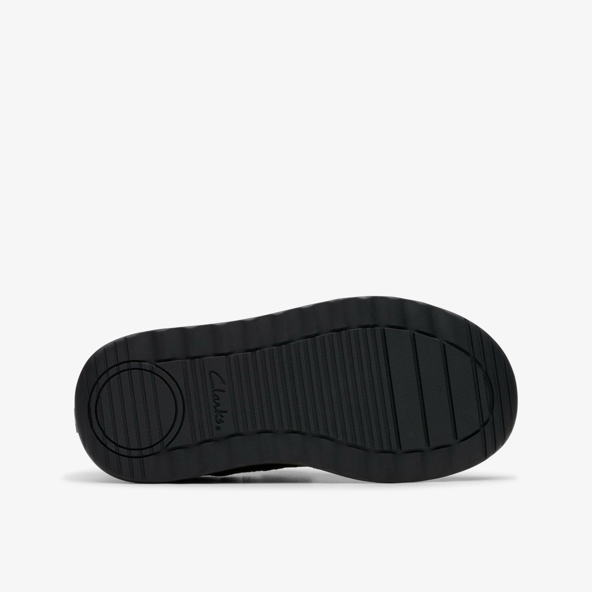 Clarks Kids Daze Bright Kid Black Leather